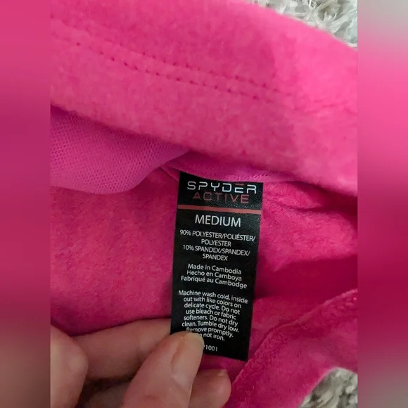 NEW WT! SPYDER ACTIVE LONG SLEEVE TOP - Picture 11 of 14